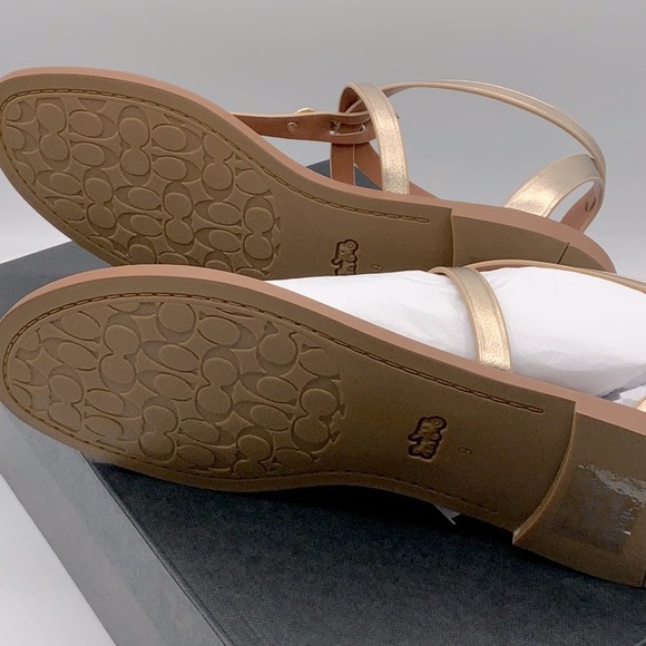 Coach Metallic Sandals - Picture 11 of 11